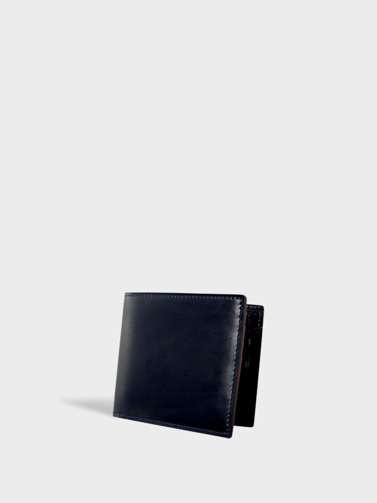 SHELL CORDOVAN 2 Bi-fold Wallet with Coin Purse