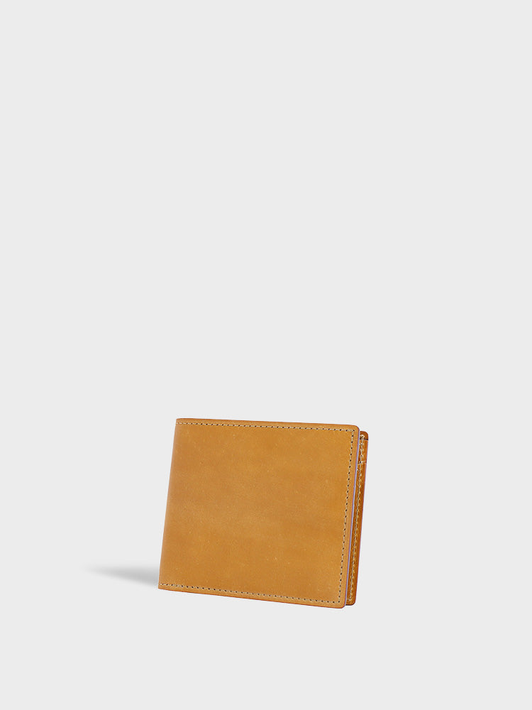 SHELL CORDOVAN 2 Bi-fold Wallet with Coin Purse