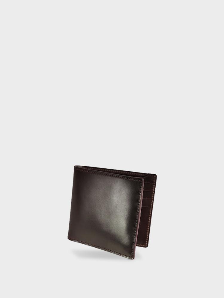 SHELL CORDOVAN 2 Bi-fold Wallet