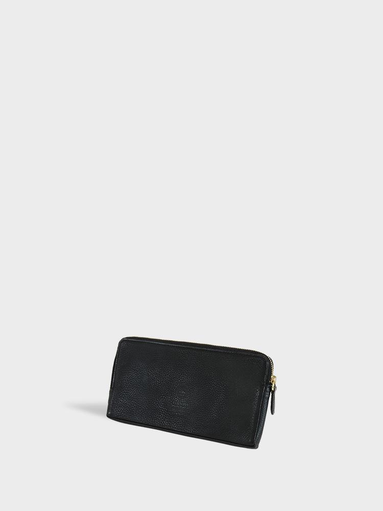 MINERVA NATURAL Long Zipper Wallet