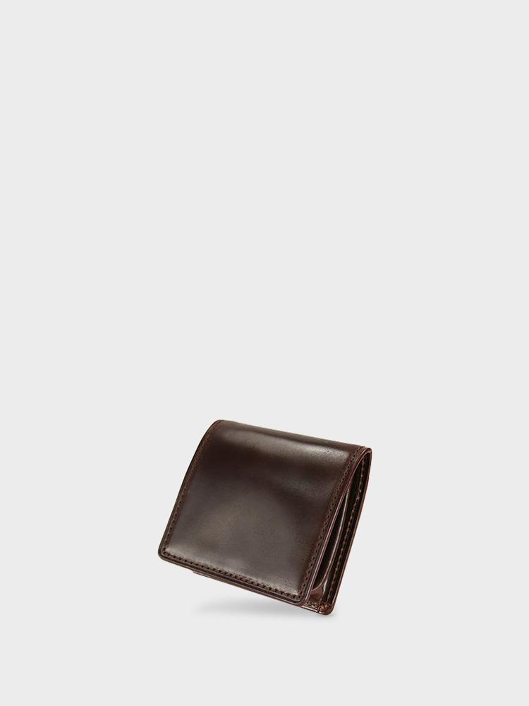 SHELL CORDOVAN 2 Box Coin Purse