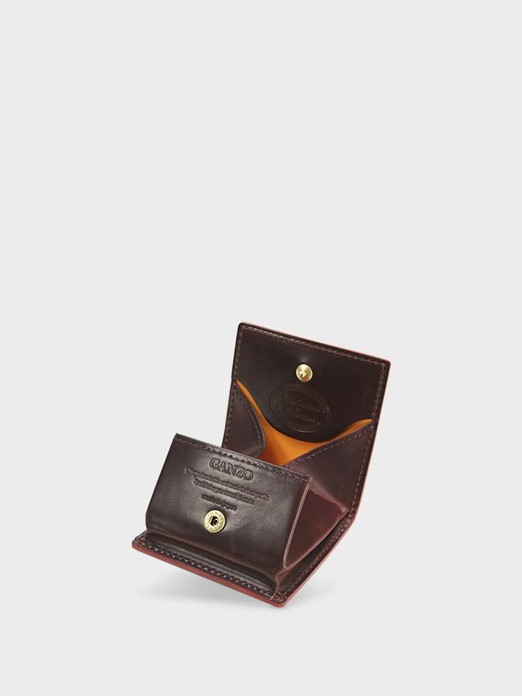 SHELL CORDOVAN 2 Box Coin Purse
