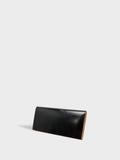 THIN BRIDLE Long Wallet with Zipped Coin Purse