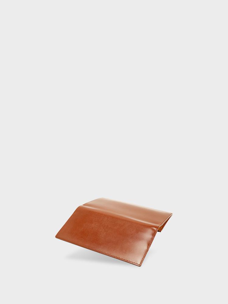 THIN BRIDLE Long Wallet with Zipped Coin Purse