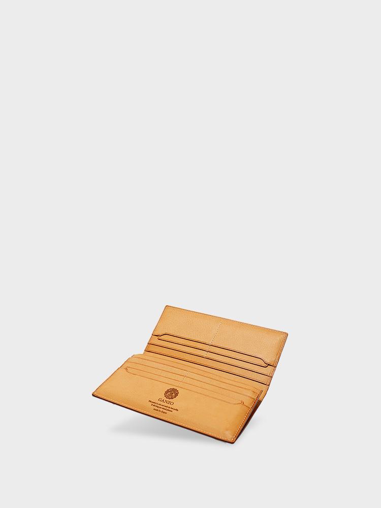THIN BRIDLE Long Wallet with Zipped Coin Purse