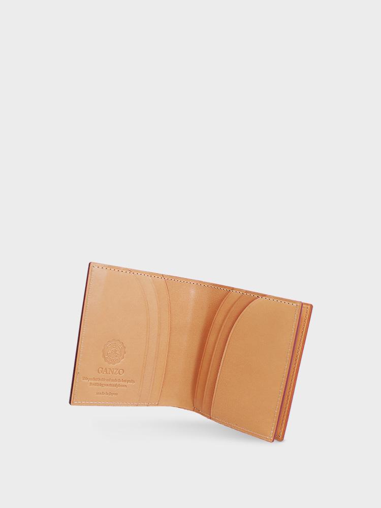 CORDOVAN Compact Wallet with Box Coin Purse