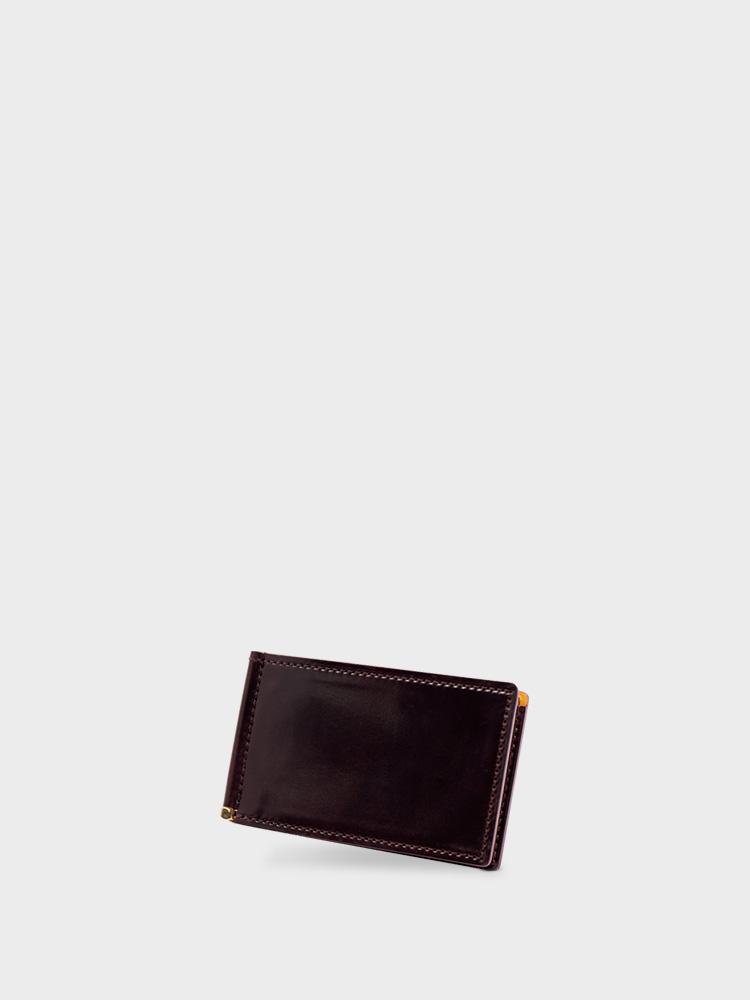 SHELL CORDOVAN 2 Compact Money Clip