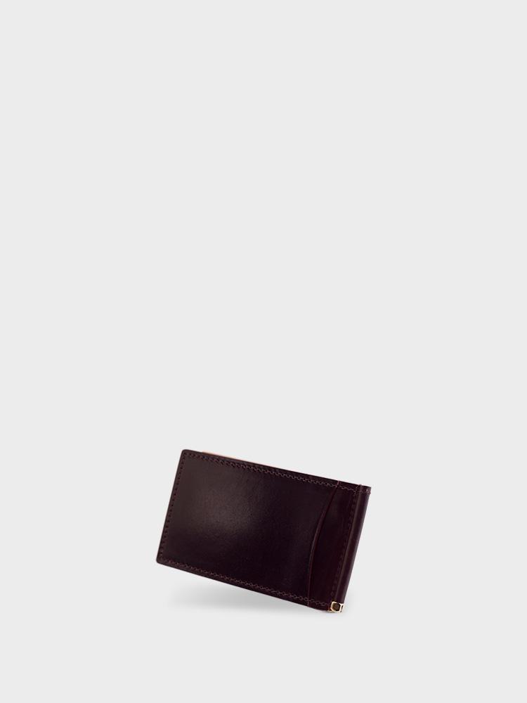 SHELL CORDOVAN 2 Compact Money Clip