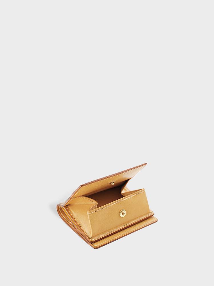 THIN BRIDLE Compact Wallet with Box Coin Purse