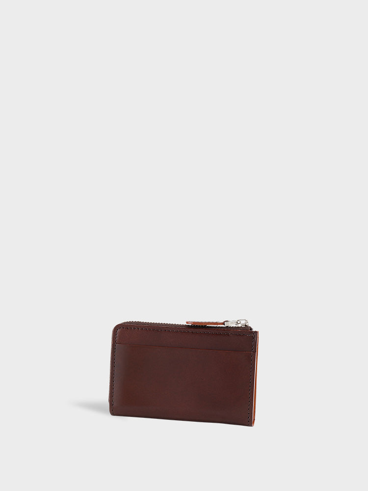 CORDOVAN AUTHENTIC L zip coin purse