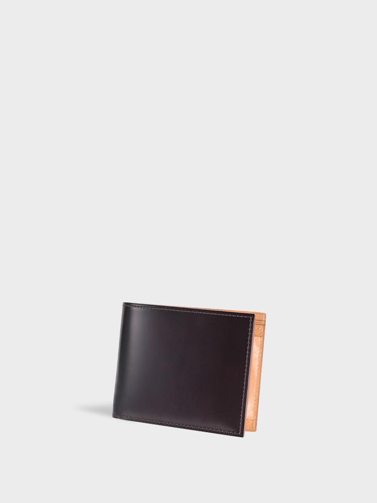CORDOVAN Bi-fold Wallet with Coin Purse