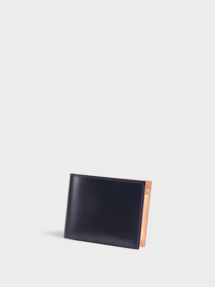CORDOVAN Bi-fold Wallet with Coin Purse