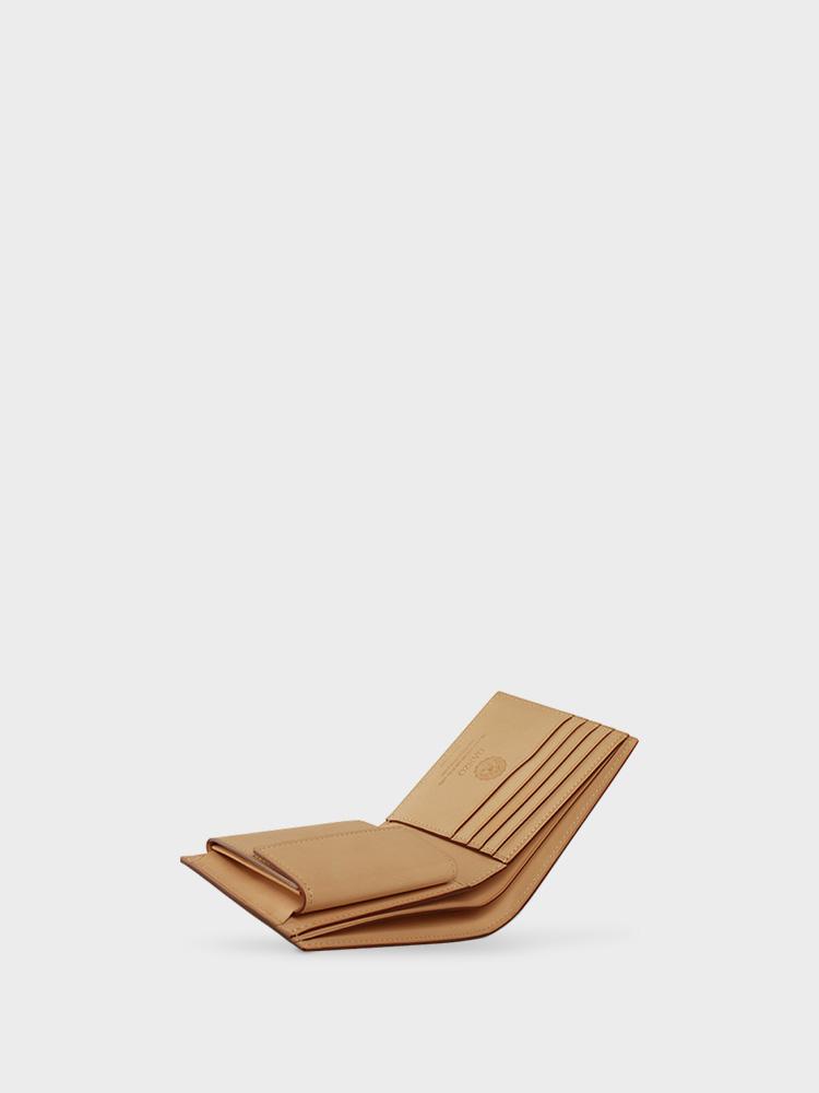 CORDOVAN Bi-fold Wallet with Coin Purse