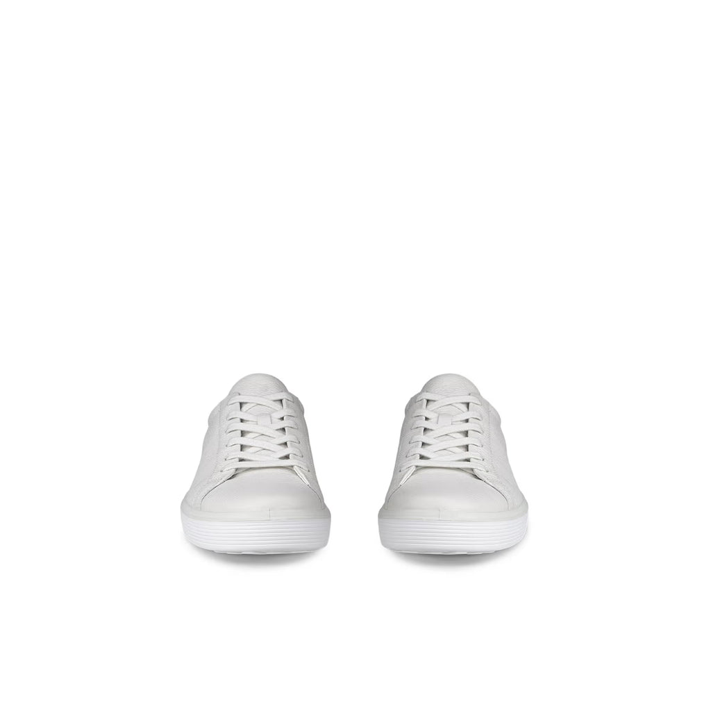 ECCO Men's Soft 60 Leather Sneaker in White