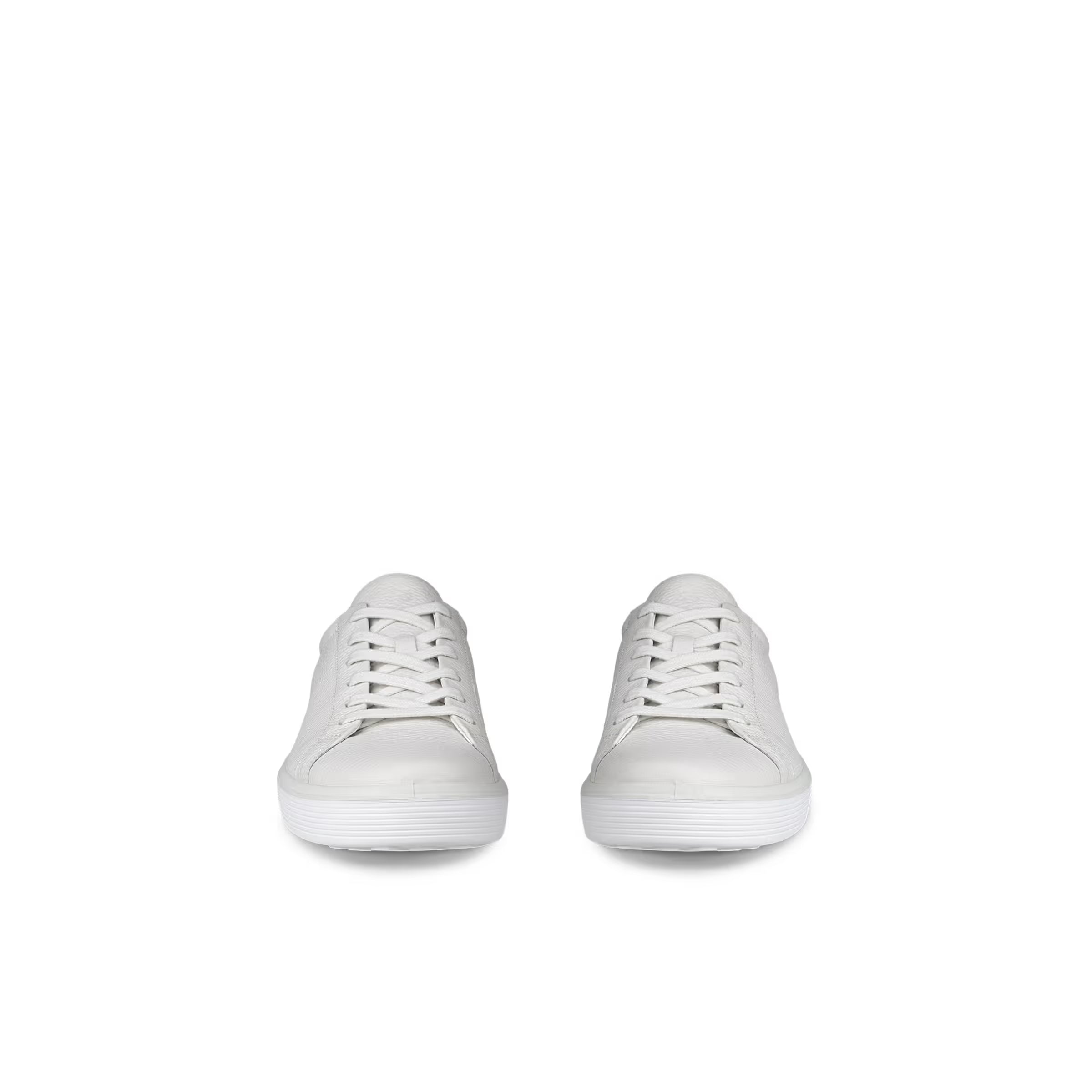 ECCO Men's Soft 60 Leather Sneaker in White