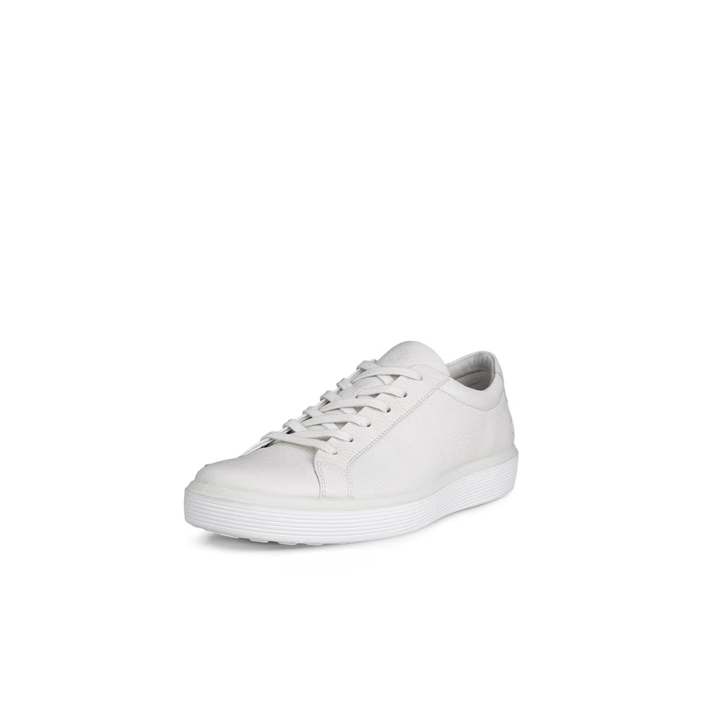 ECCO Men's Soft 60 Leather Sneaker in White