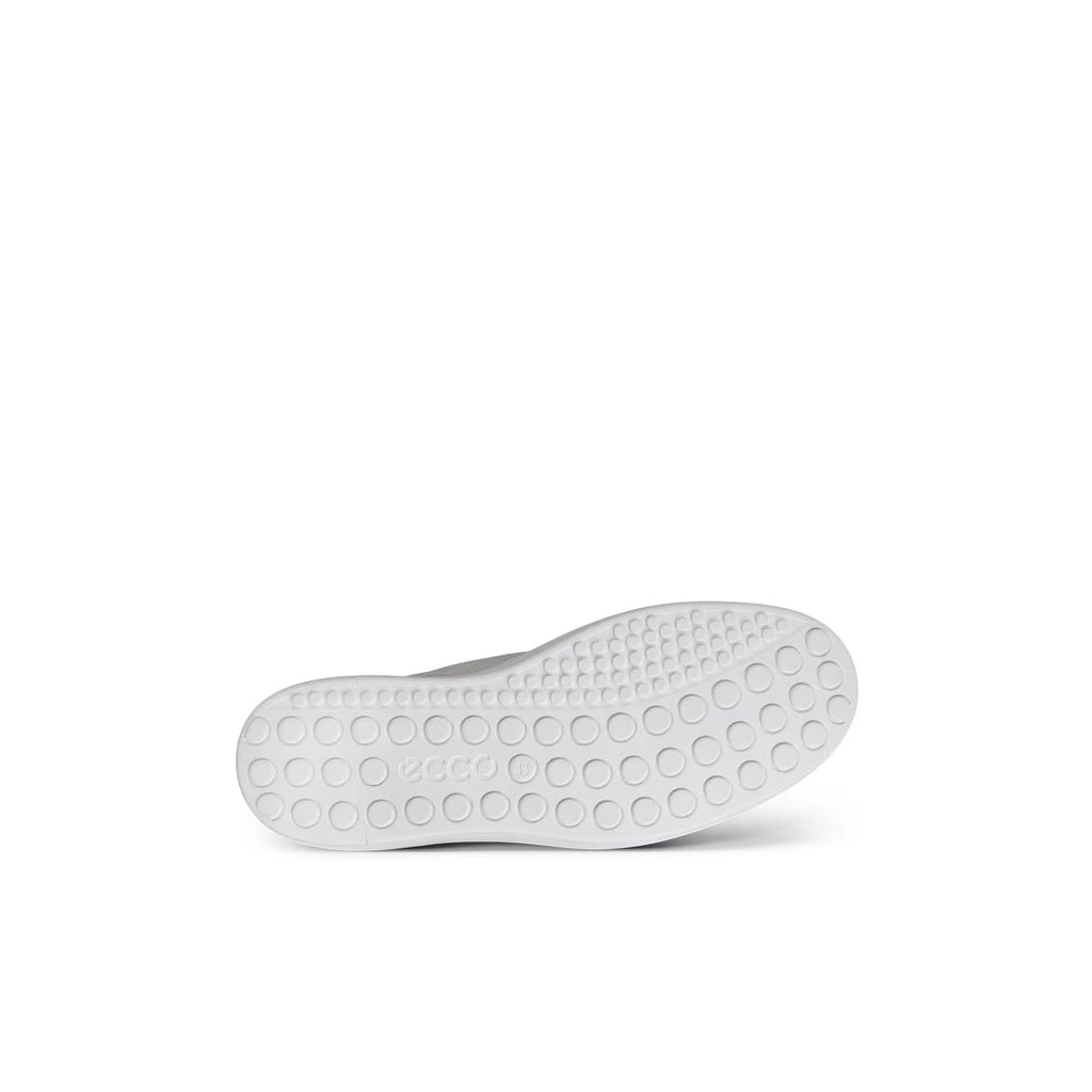 ECCO Men's Soft 60 Leather Sneaker in White