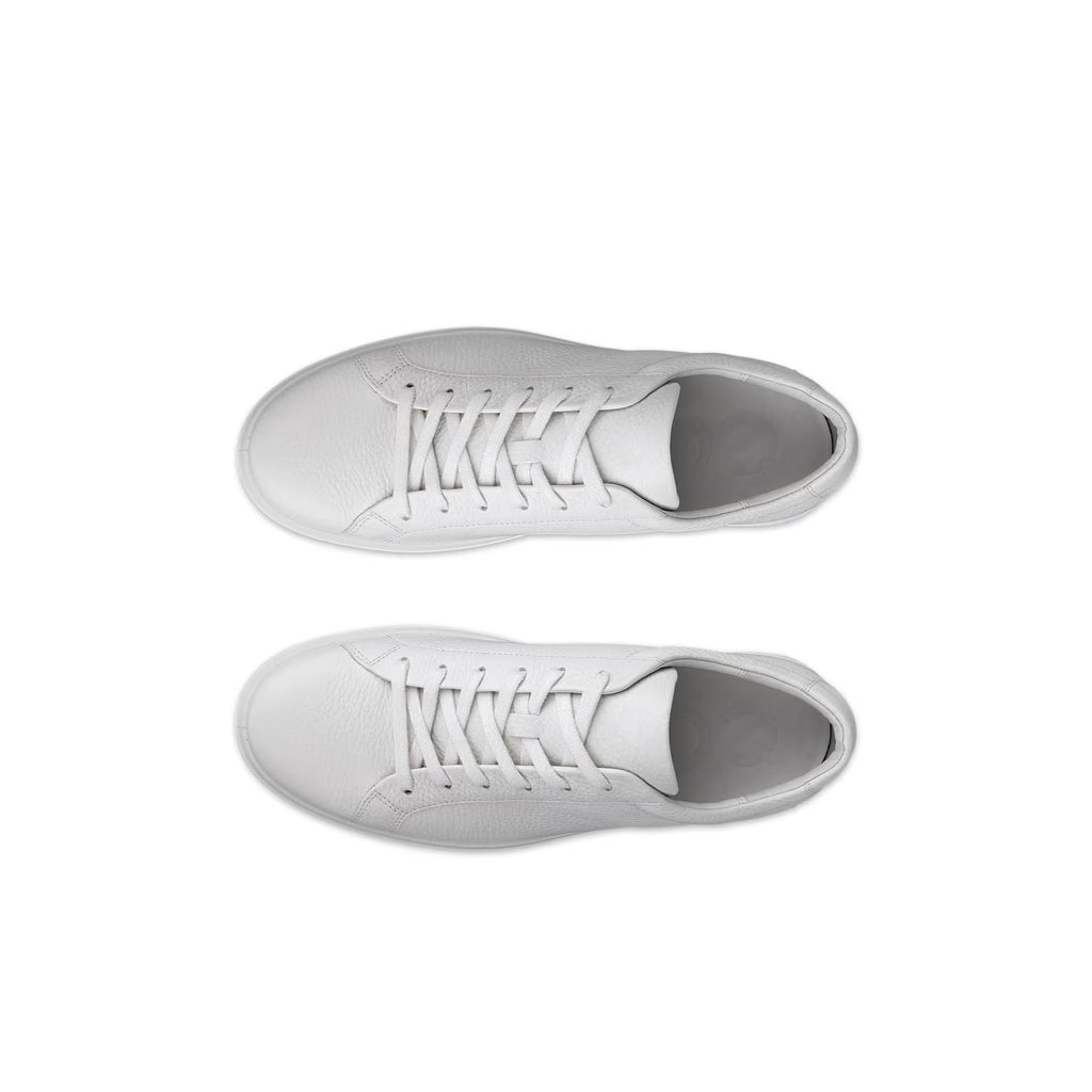 ECCO Men's Soft 60 Leather Sneaker in White