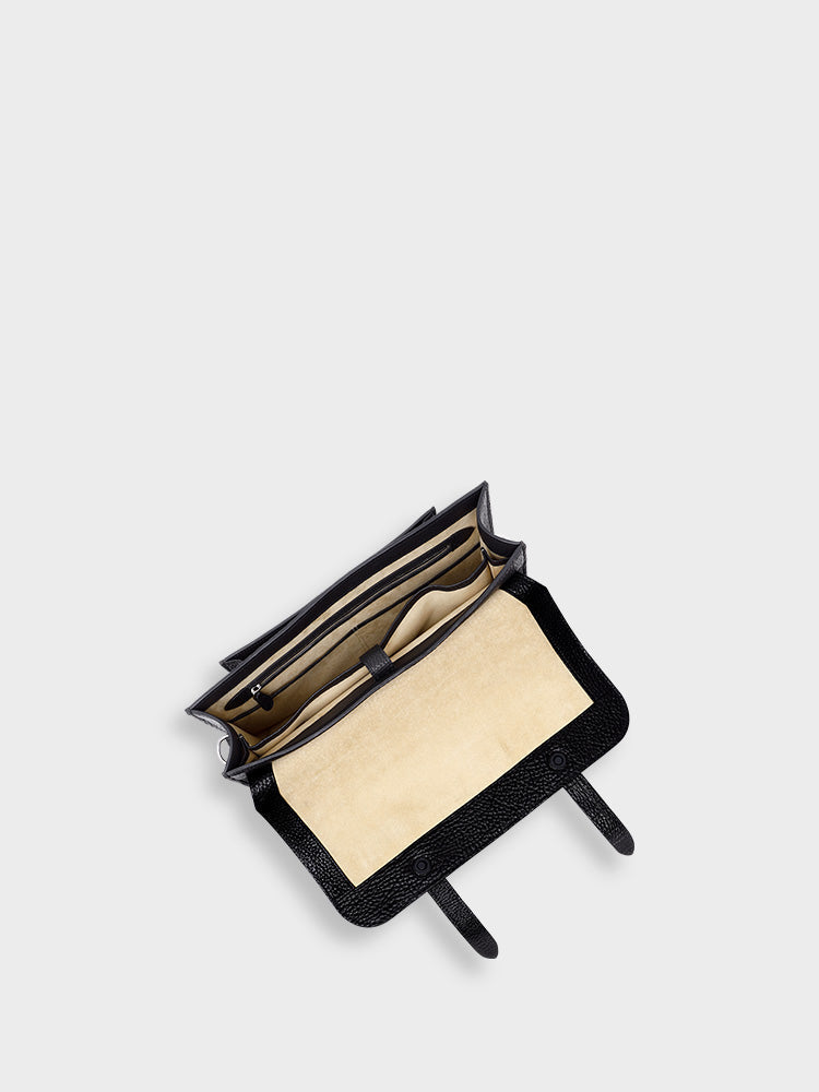 IRREGULAR SHRINK 2ways Satchel bag