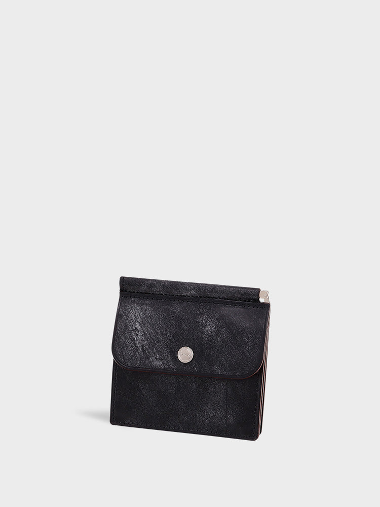 AVON(BRIDLE LEATHER) Money Clip with Coin Purse