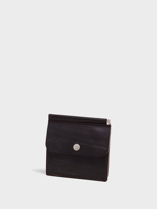 AVON(BRIDLE LEATHER) Money Clip with Coin Purse