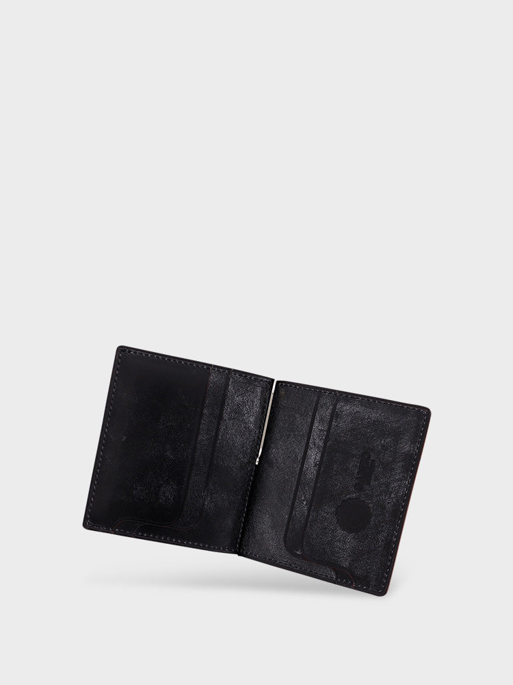 AVON(BRIDLE LEATHER) Money Clip with Coin Purse