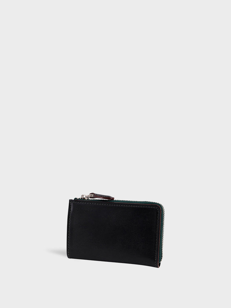 AVON(BRIDLE LEATHER) L zip coin purse