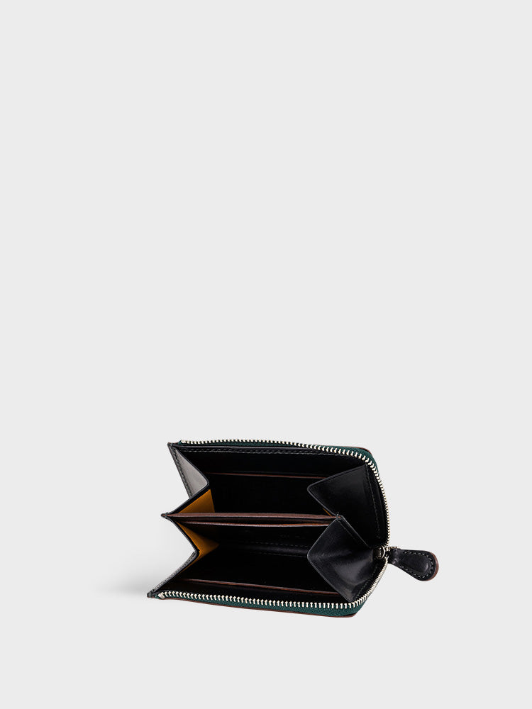 AVON(BRIDLE LEATHER) L zip coin purse