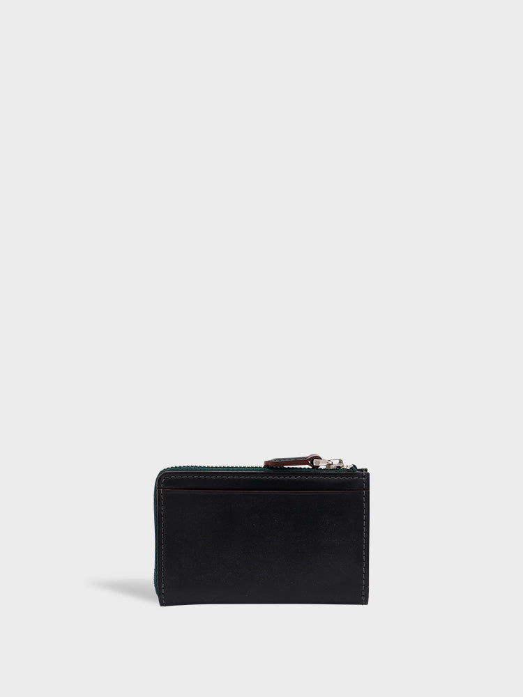AVON(BRIDLE LEATHER) L zip coin purse