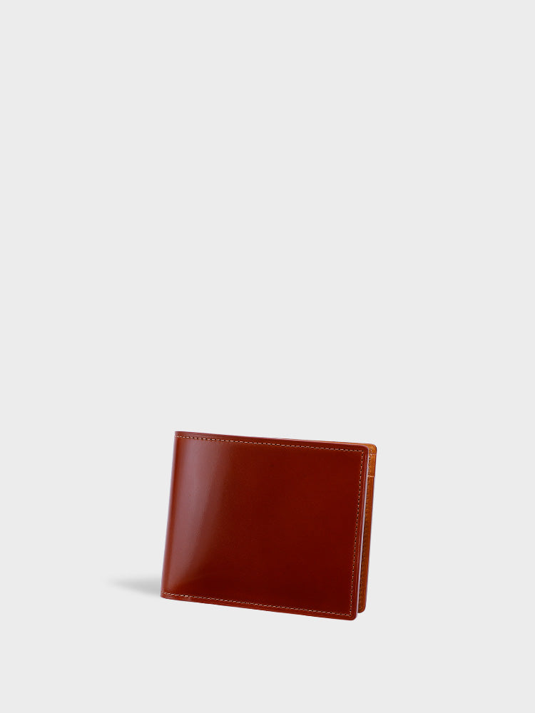 CORDOVAN R.C. Bi-fold Wallet with Coin Purse