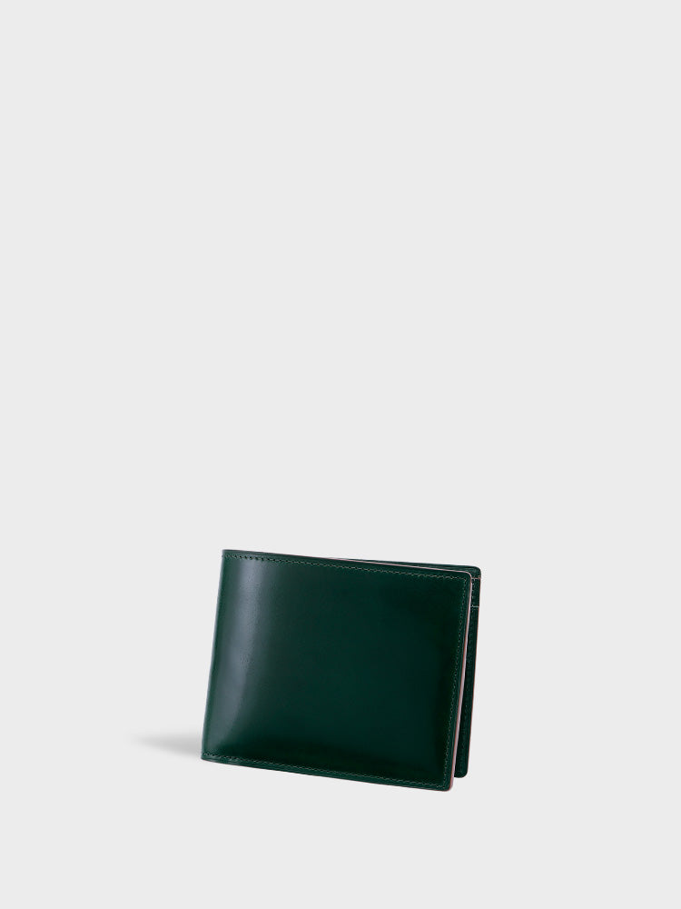 CORDOVAN R.C. Bi-fold Wallet with Coin Purse