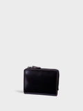 CORDOVAN R.C. L zip bi-fold wallet