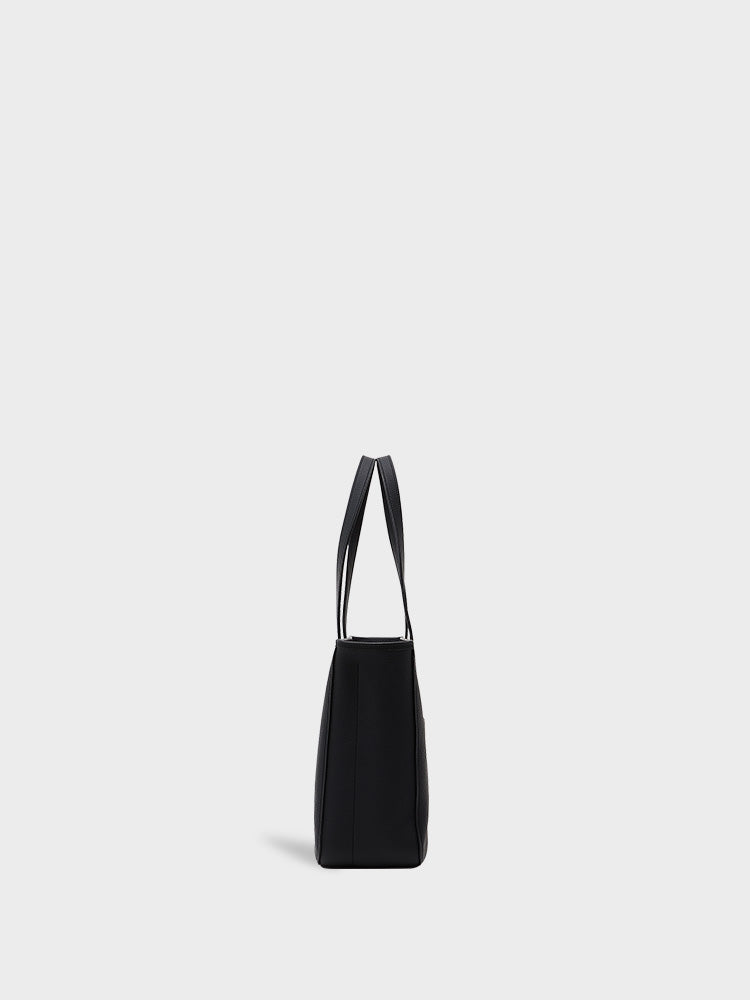 MATTE SHRINK Horizontal Tote Bag with a zipper