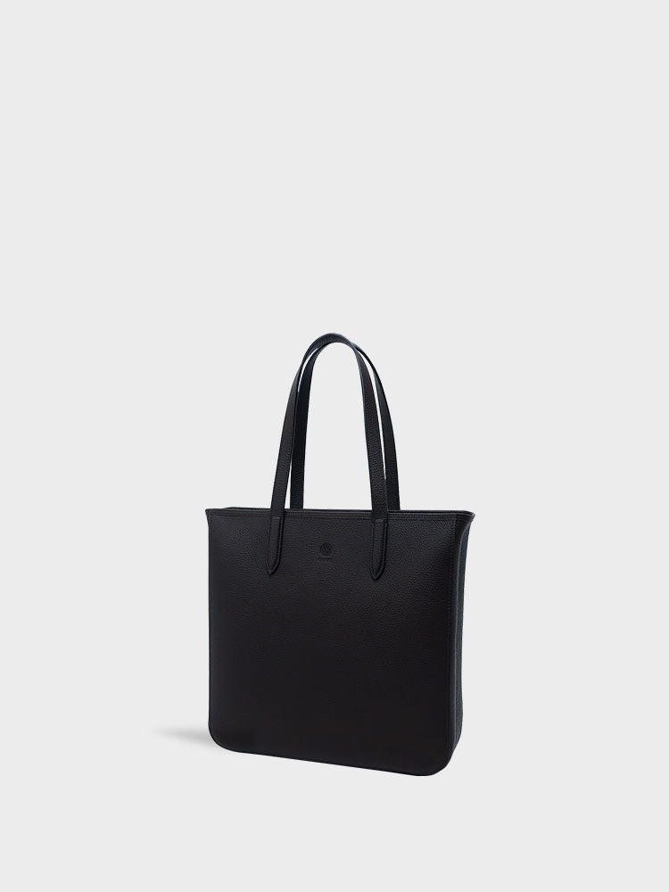 MATTE SHRINK Vertical Tote Bag with a zipper