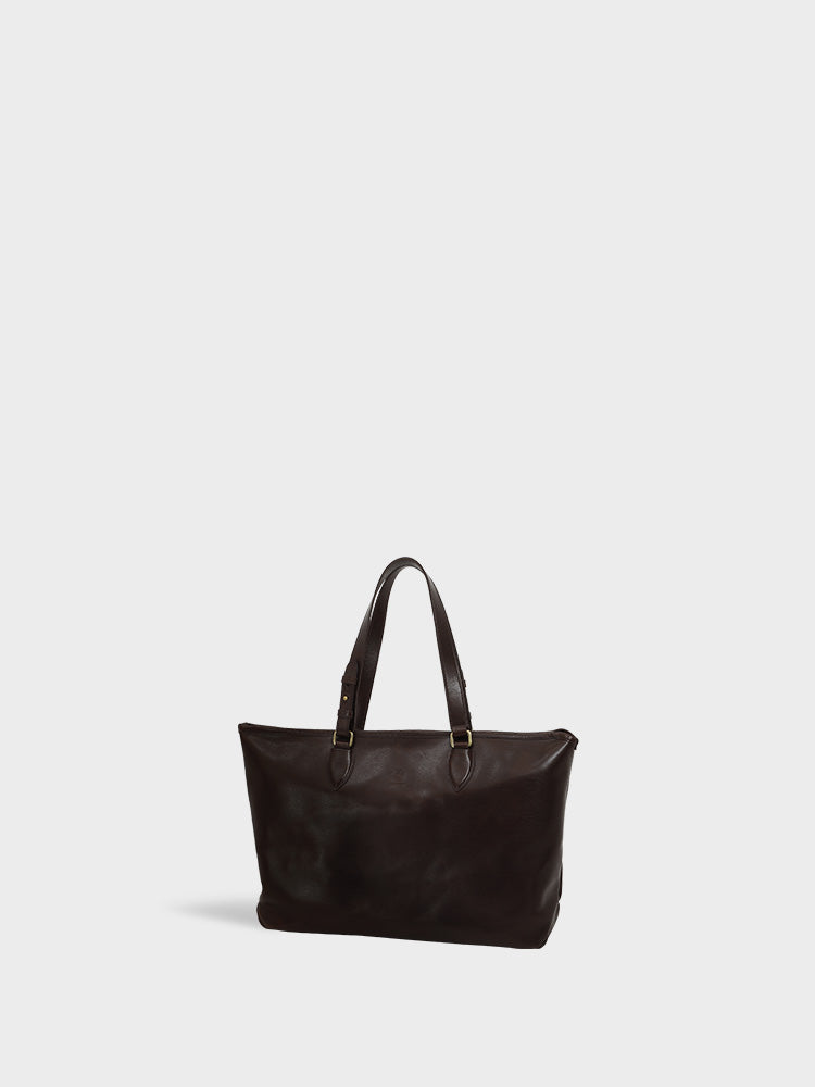 SACCHETTO 5 Horizontal tote bag with a zipper