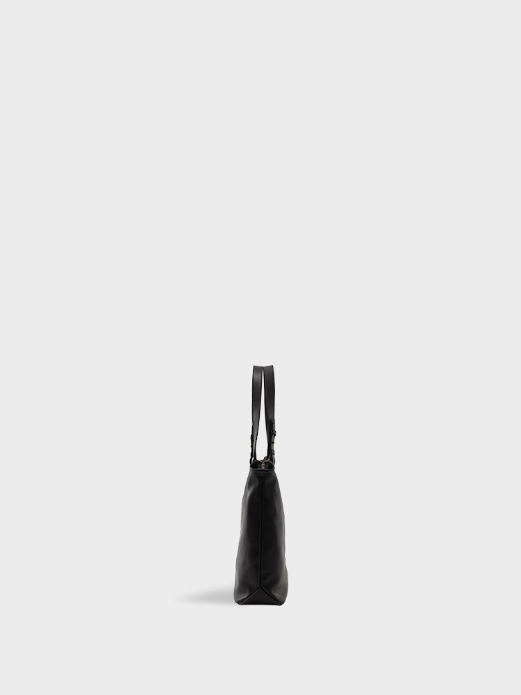 SACCHETTO 5 Horizontal tote bag with a zipper
