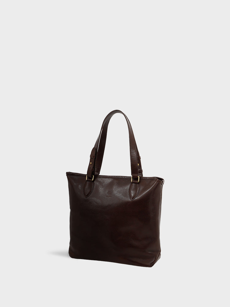 SACCHETTO 5 Vertical tote bag with a zipper