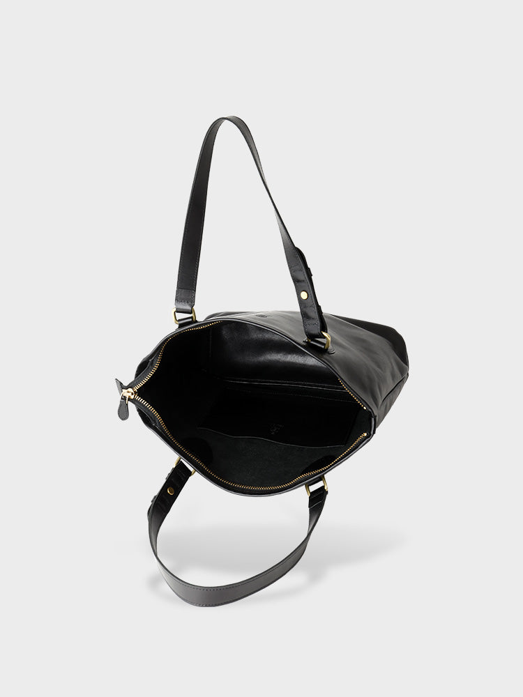SACCHETTO 5 Vertical tote bag with a zipper
