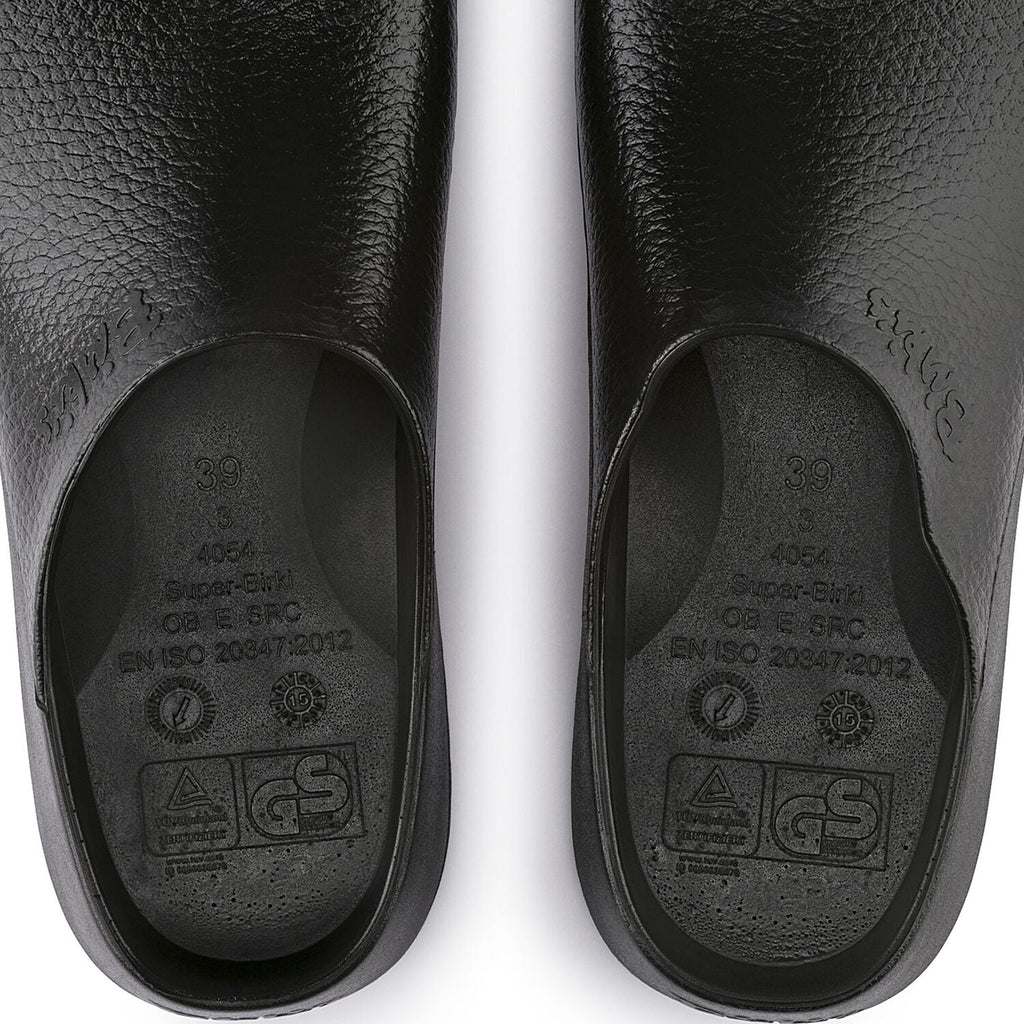 Birkenstock Super Birki Non-Slip Polyurethane in Black
