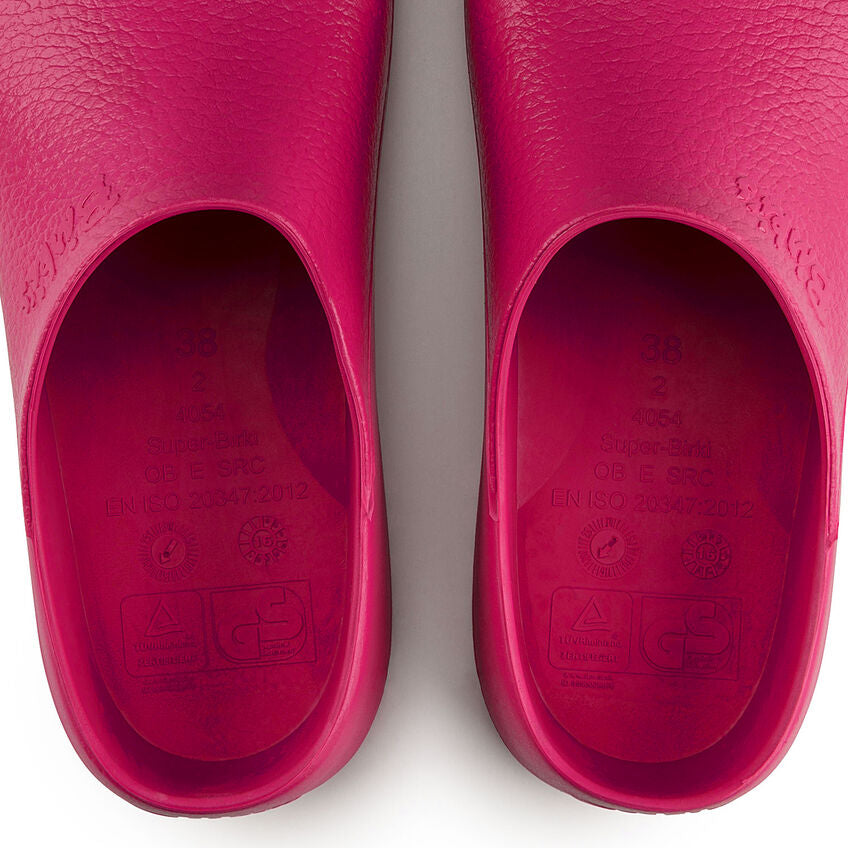 Birkenstock Super Birki Non-Slip Polyurethane in Raspberry Sorbet