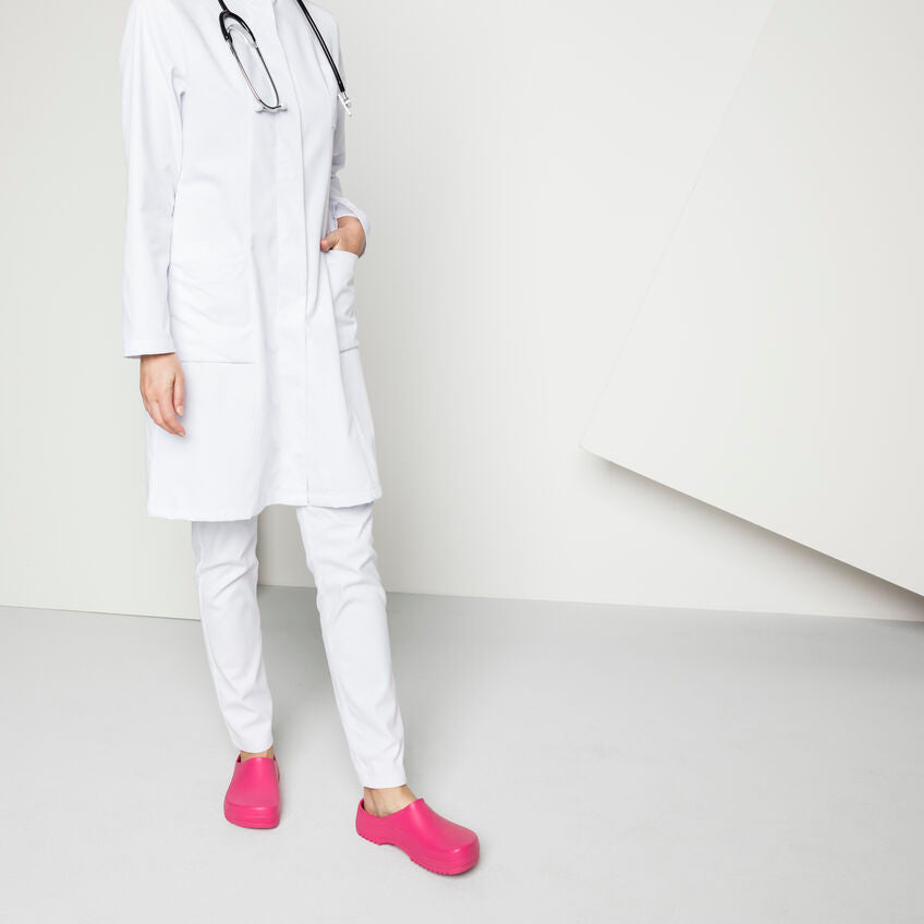 Birkenstock Super Birki Non-Slip Polyurethane in Raspberry Sorbet