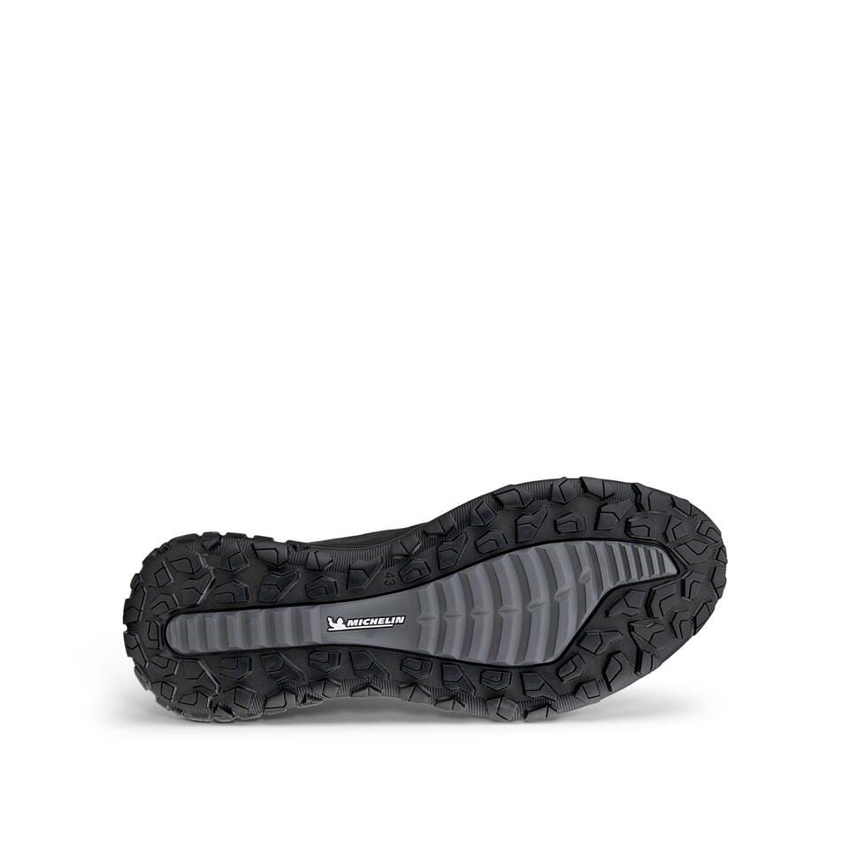 ECCO Men's Ult-Trn Nubuck Waterproof Hiking Shoe in Black