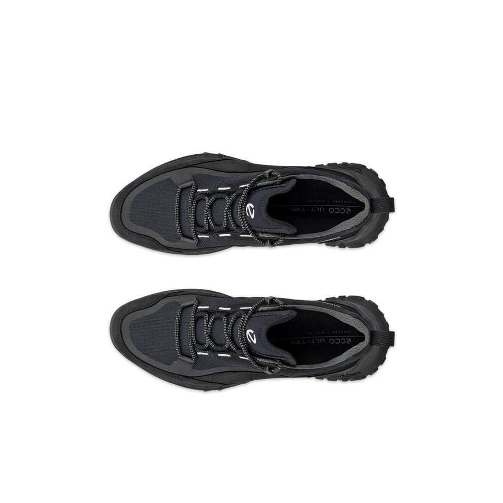 ECCO Men's Ult-Trn Nubuck Waterproof Hiking Shoe in Black