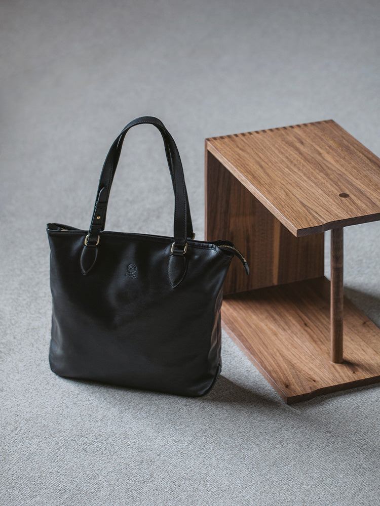 SACCHETTO 5 Vertical tote bag with a zipper