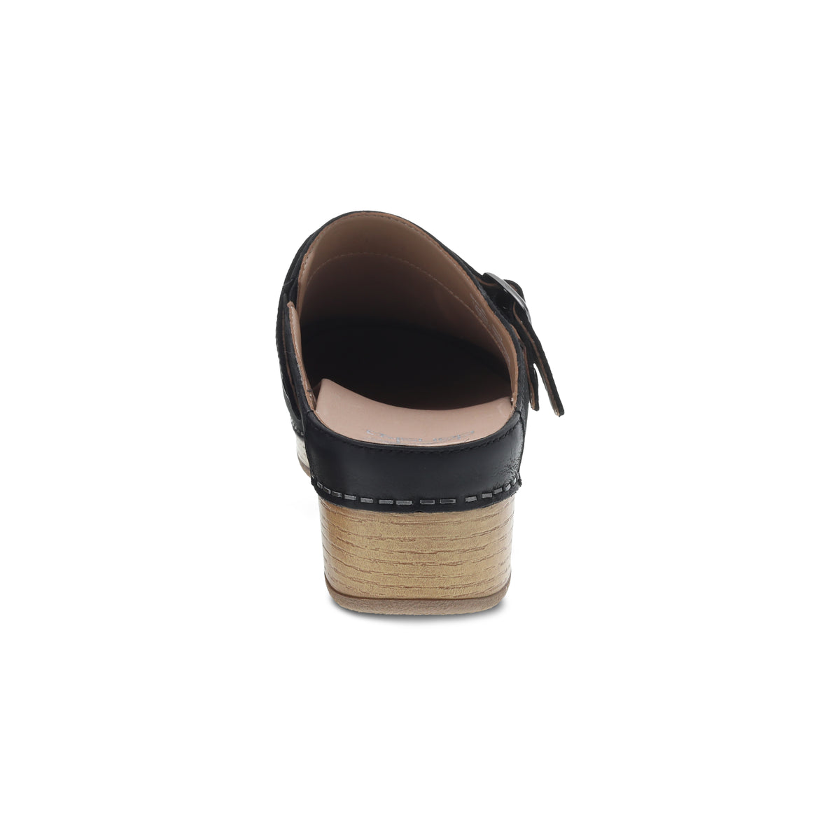 Dansko Women's Brenna in Black Burnished Suede Clog