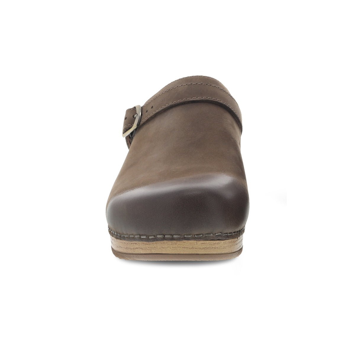Dansko Women's Berry in Mushroom Burnished Nubuck Mule