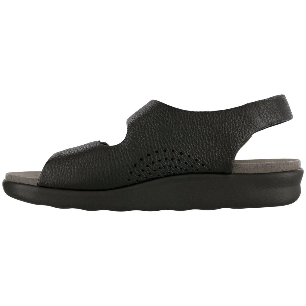 SAS Men's Bravo Heel Strap Sandal in Black