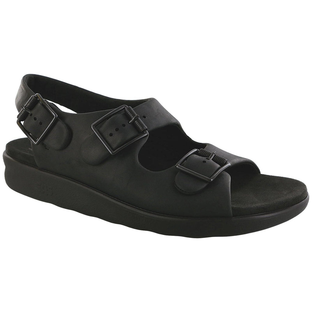 SAS Men's Bravo Heel Strap Sandal In Black Bear