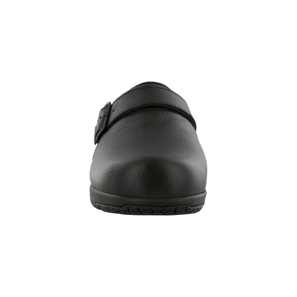 SAS Women's Clog SR Slip Resistant Loafer in Black Wide