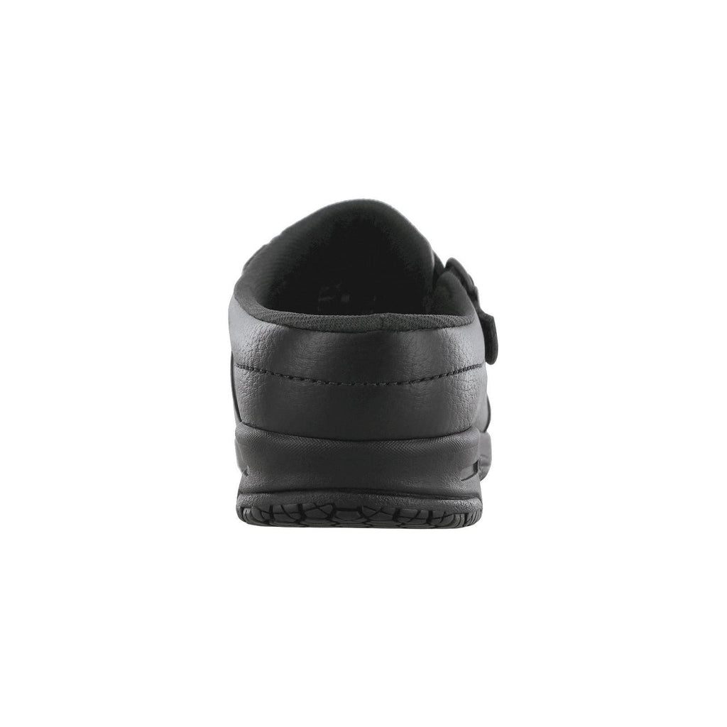 SAS Women's Clog SR Slip Resistant Loafer in Black Wide